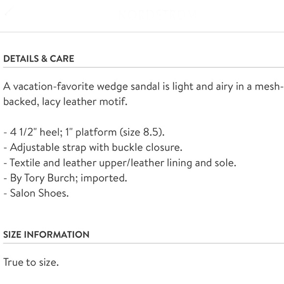 TORY BURCH LUCIA LACE WEDGE ESPADRILLE - Picture 4 of 8